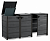 Вместительный контейнер для хранения 240 л (Hide Away Bin Storage 240 L )